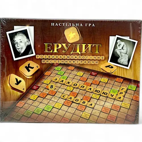 Настольная игра "Эрудит", укр