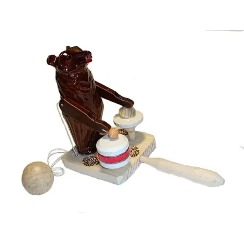 Игрушка манипулятор- «Мишка - барабанщик»