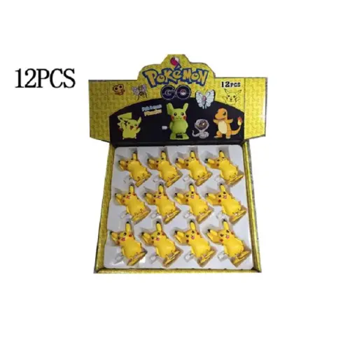 Заводные животные аниме "Pokemon Пикачу", 12 штук