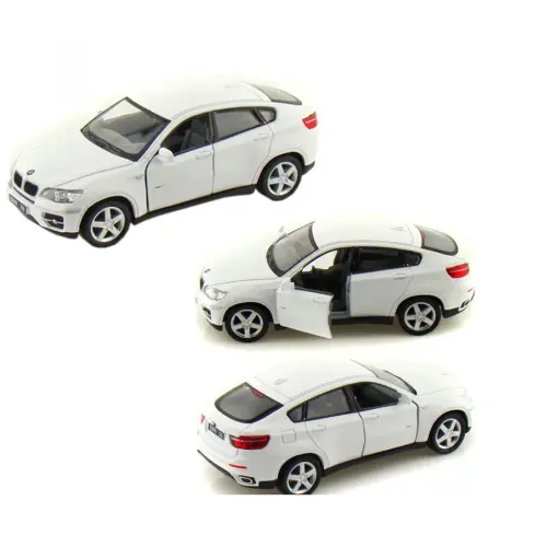 Машинка KINSMART "BMW X6" (біла)
