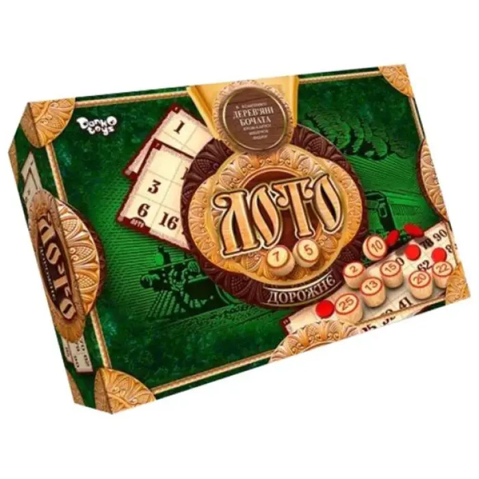Настольная игра "Дорожное лото" (укр)