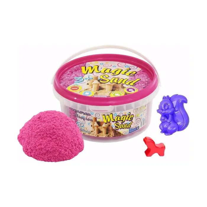 Кінетичний пісок "Magic Sand", 350 г (рожевий)