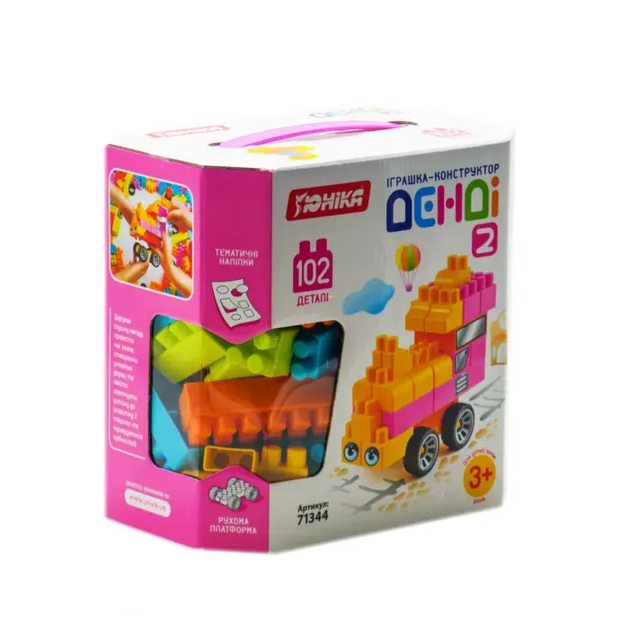 Игрушка конструктор "Денди 2", 102 дет