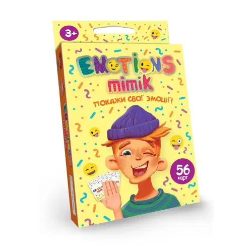 Настольная игра "Emotions Mimik" укр