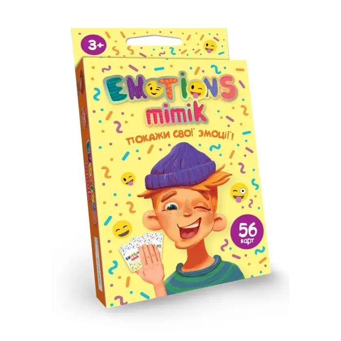 Настільна гра "Emotions Mimik" укр