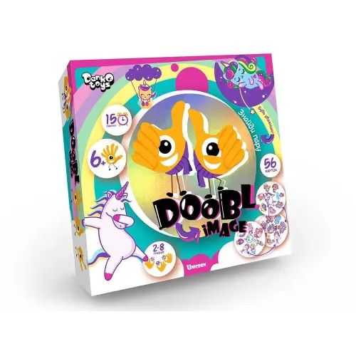 Настольная игра "Doobl image: Unicorn" укр