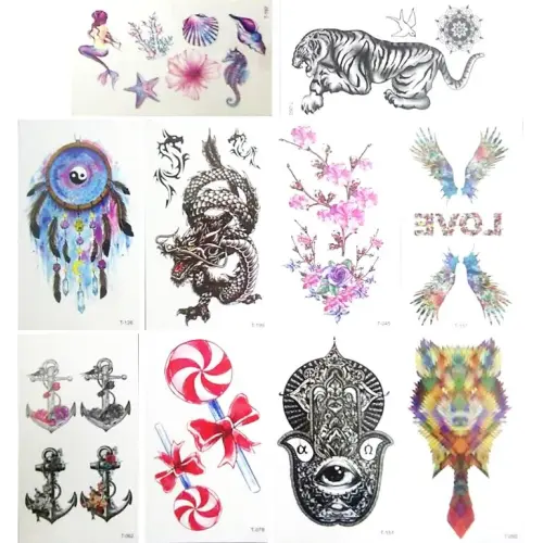 Набор тату "Маленькая. Микс № 3"
