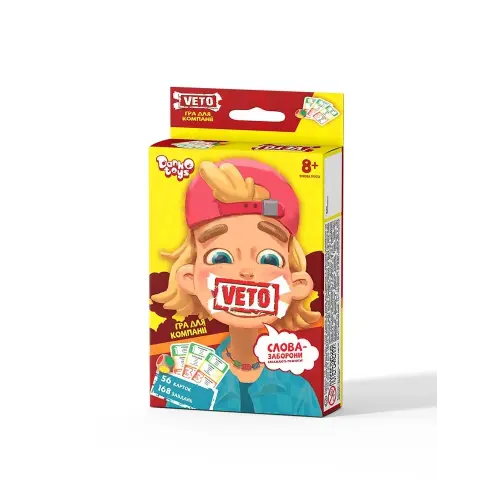 Карточная игра "VETO" мини, укр