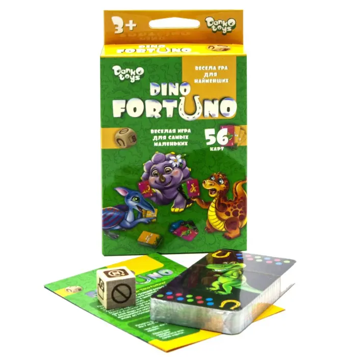 Карточная игра "Dino Fortuno"