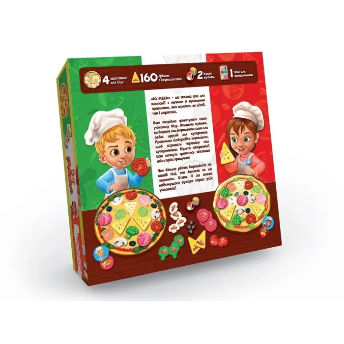 Настольная игра "IQ Pizza", укр