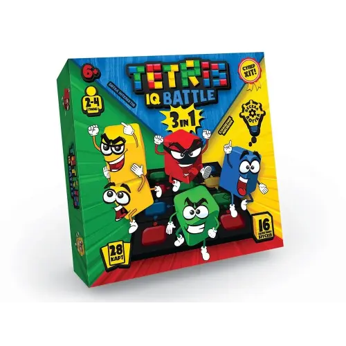 Развивающая игра "Tetris IQ battle 3in1", укр