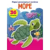 Книга "Первые развивающие наклейки. Море" укр