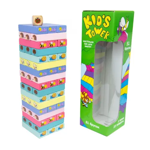 Настольная игра "Kid's Tower", укр