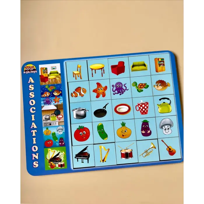 Деревянная игра "Ассоциации"