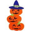 Підвіска з фетру, "Happy Halloween: Гарбузи"