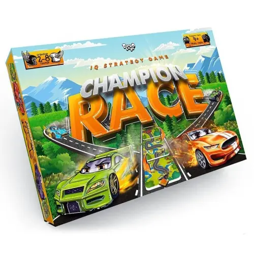 Уценка. Настольная игра "Champion Race" - Поврежденная упаковка