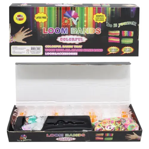 Уцінка. Набір резиночок для плетіння "Loom Bands" - потерта упаковка