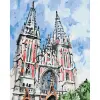Картина за номерами "Костел Святого Миколая © Мазнєва Марина" ★★★