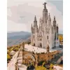 Картина за номерами "Храм Святого Серця. Барселона" ★★★★