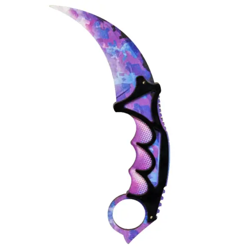 Сувенирный нож "Керамбит: Purple Camo"