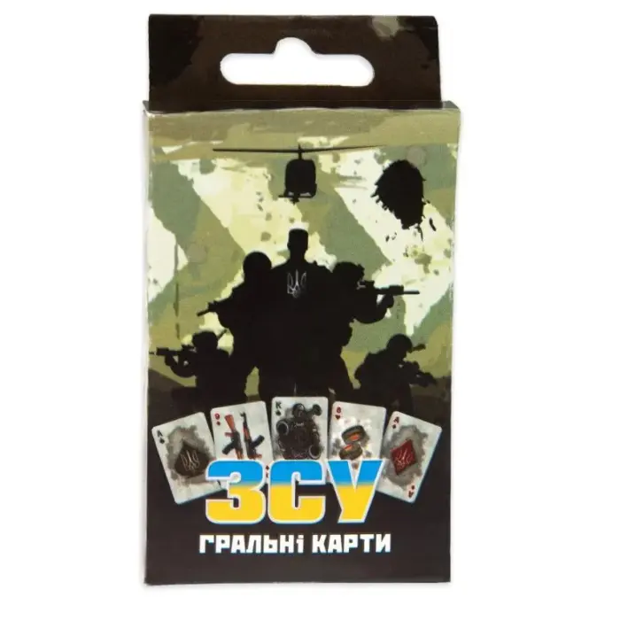 Ігрові карти "ЗСУ", 36 штук, картон