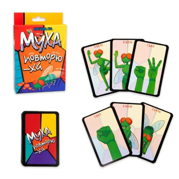 Настольная игра "Муха-повторюха" (укр)