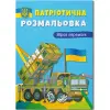 Раскраска с цветным контуром "Оружие победы"