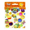 Уценка. Шариковый пластилин "Bubble Clay" 8 цветов укр - частично начал подсыхать