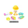 Уцінка. Набір брязкалець в баночці пингвинчика "Baby Playset" (6 шт) - зламана кришка