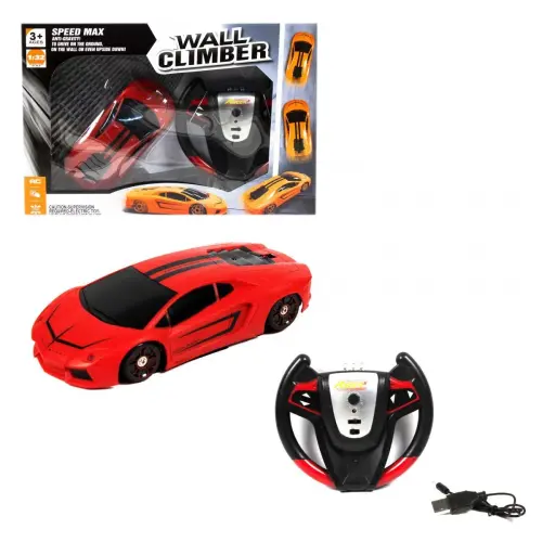 Уценка. Машинка антигравитационная "Стенолаз Lamborghini" (красная) - не работает