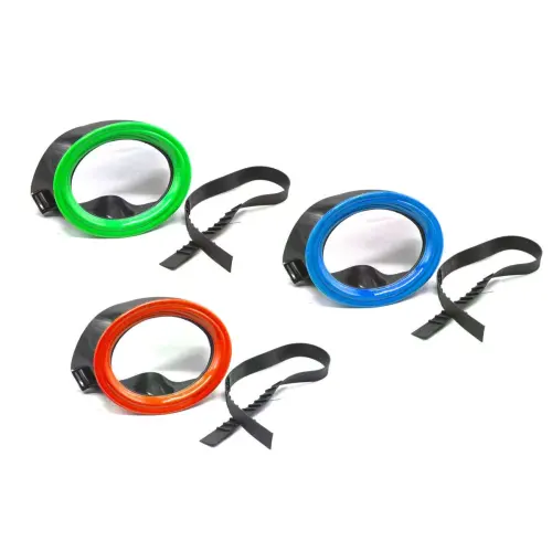 Уцiнка. Маска для плавання "Super Goggles" - верхній захист скла трохи змістився
