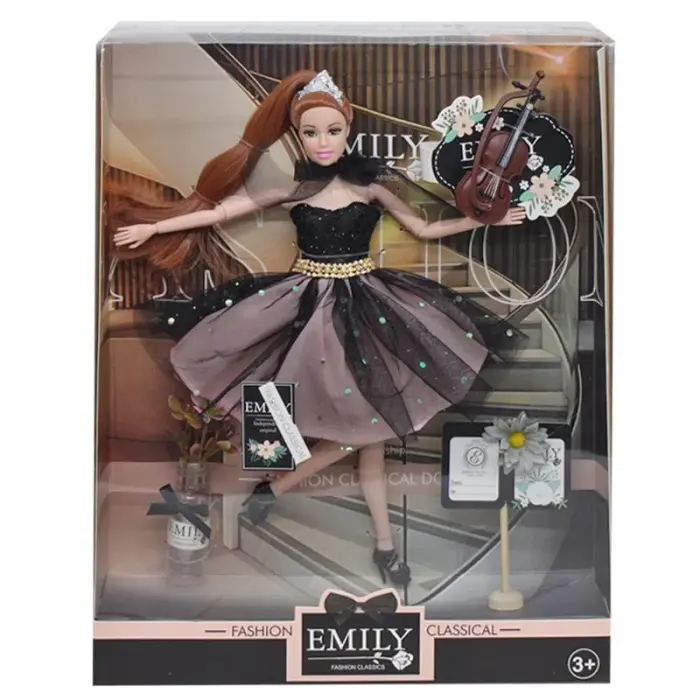 Уцінка. Лялька "Emily" зі скрипкою - пошкоджена упаковка