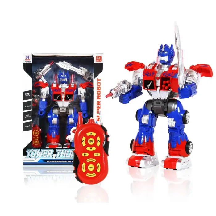 Уцінка. Робот на радіокеруванні "Оптимус Прайм" - нету кришек от батарейних отсеков