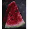 Картина по номерам "Сочный арбуз" ★★★