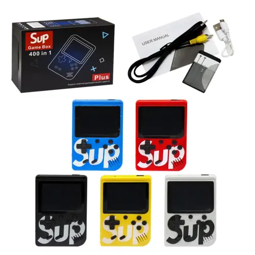 Уценка. Портативная консоль "Retro FC SUP Game Box" 400 в 1 - не работает