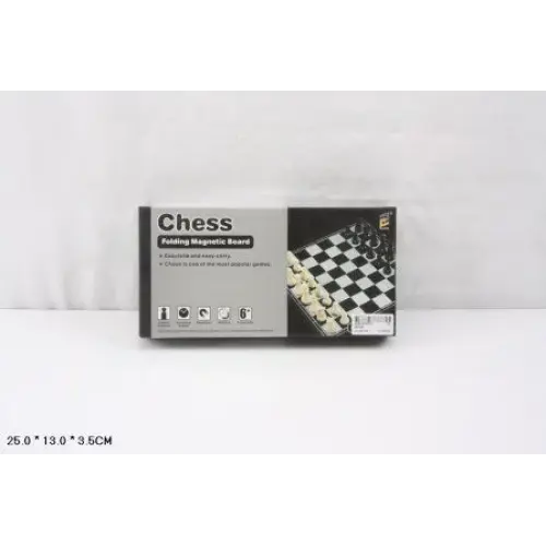 Уценка. Шахматы 3810B магнитные кор.25*3,5*13 ш.к./72/ - Не хватает фигур
