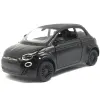 Машинка металева "Fiat 500E", чорний