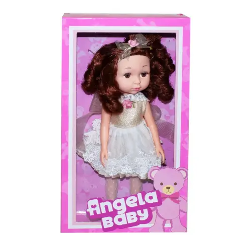 Уценка. Кукла "Angela Baby" (в белом) - Повреждена упаковка