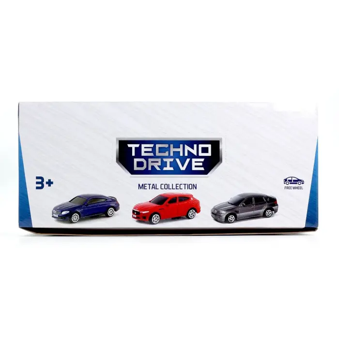 Машинка пластиковая "Techno Drive" (микс)