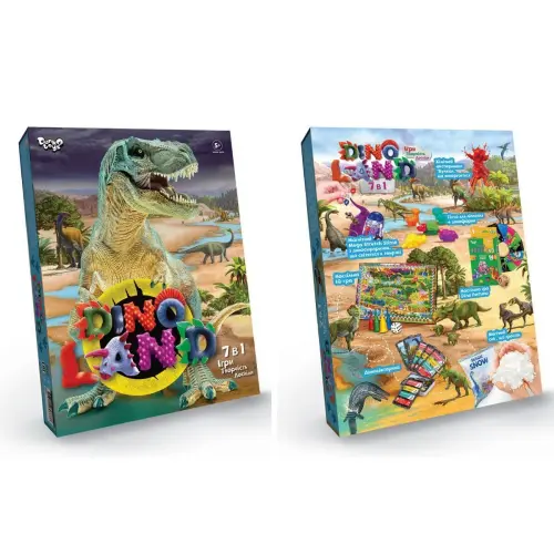 Уцінка. Ігровий набір "Dino Land" укр - пом'ята упаковка