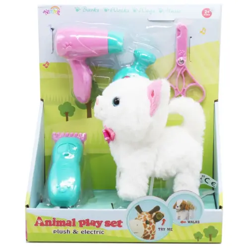 Уценка. Игровой набор с интерактивным котенком "Animal playset" не ходит, только мяукает