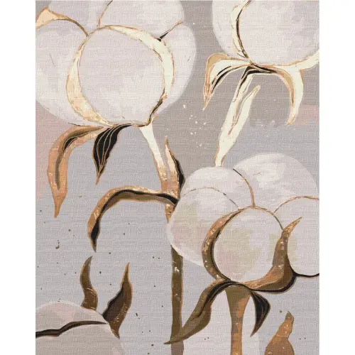 Картина по номерах "Бавовна" 40x50 см
