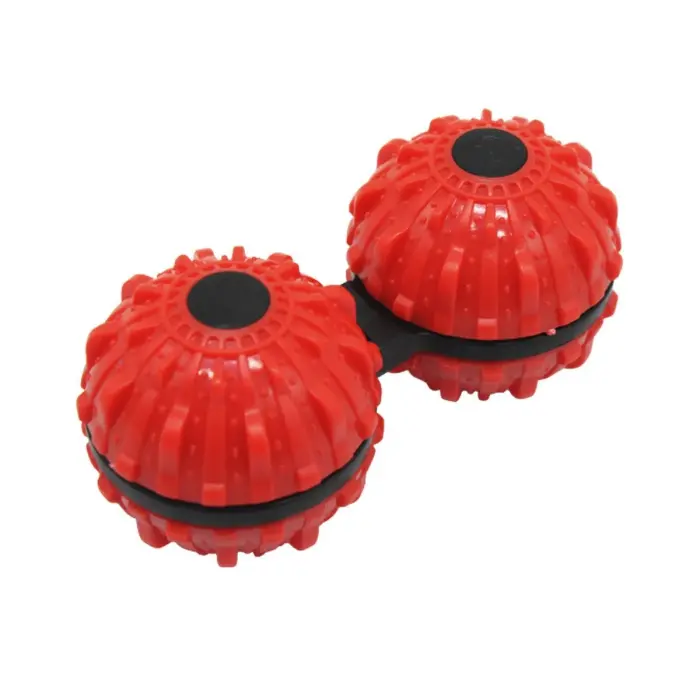 Уценка. Антистресс Massage ball fidget красный Плохо поварачивается