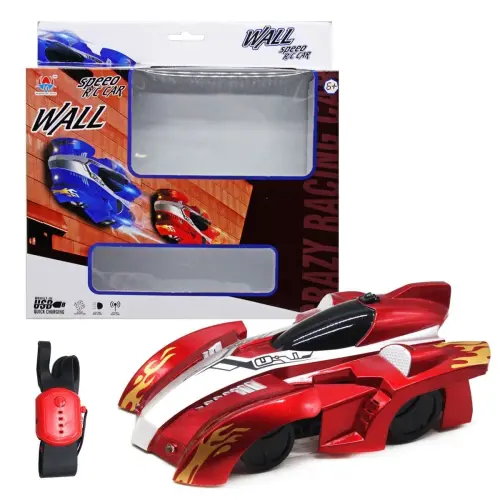 Уцінка. Машинка-стінолаз "Wall Speed R/C Car" (червона) - не працює пульт