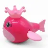 Уценка. Водоплавающая заводная игрушка "Кит" (розовая) не заводится