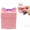 Уцінка. Іграшка-антистрес "Hello Kitty в подарунку" (рожевий) порваний