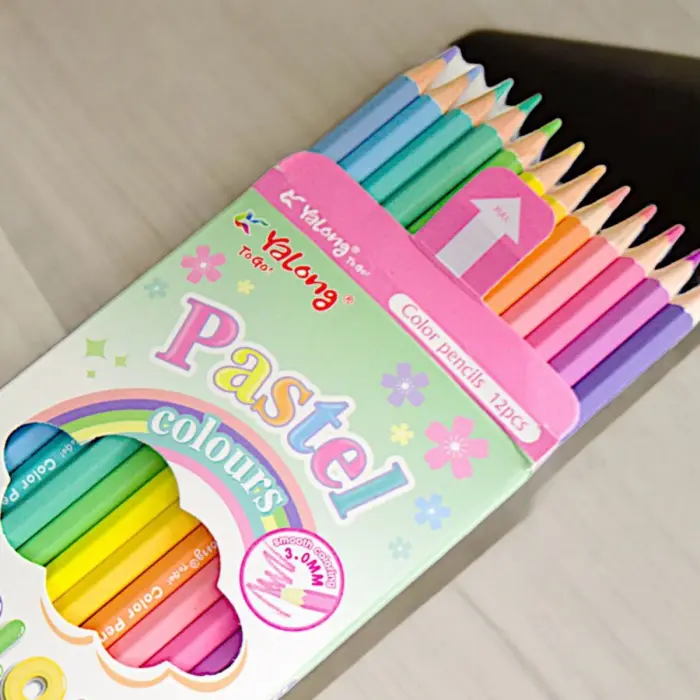 Олівці 12кол, PASTEL-MACARONS (33316)
