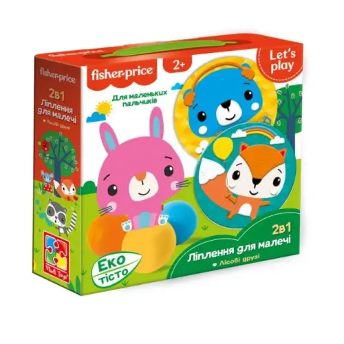 Набор для творчества с экотистом Fisher Price "Лесные друзья"