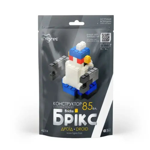 Конструктор "Брікс" дроїд 85 ел., Tigres