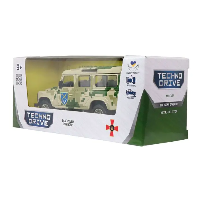 Автомодель серии Шевроны Героев - Land Rover Defender - ОК Восток